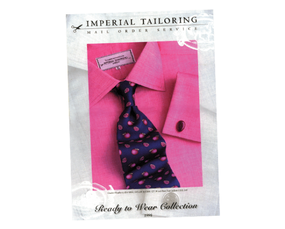 Imperial Tailoring catalogue design